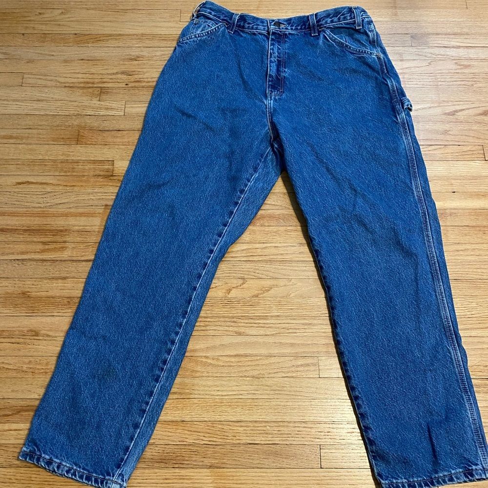 Dickies Men's 36 x 30 Blue Jeans